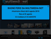 Tablet Screenshot of multimedia-net.it